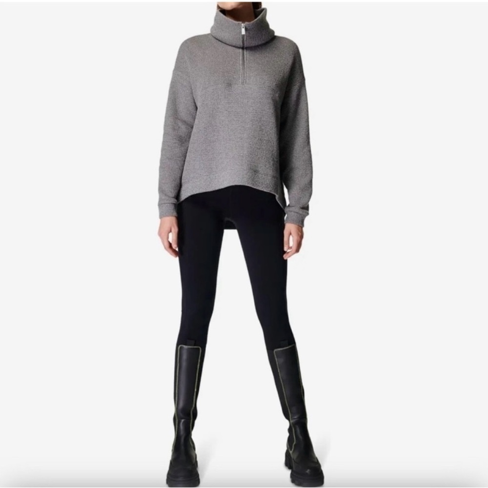 Sweaty Betty high low half zip sweatshirt in great condition! - Picture 7 of 8